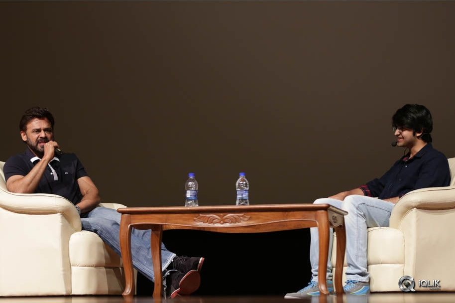 Venkatesh-Guru-Movie-Promotions-At-BITS-Hyderabad-Campus